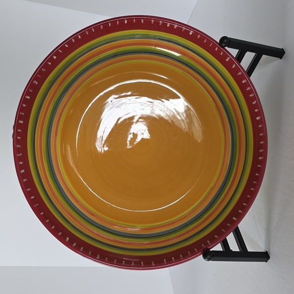 Nancy  Green Other - NANCY GREEN Large Multi Color/Serving/Pasta Bowl